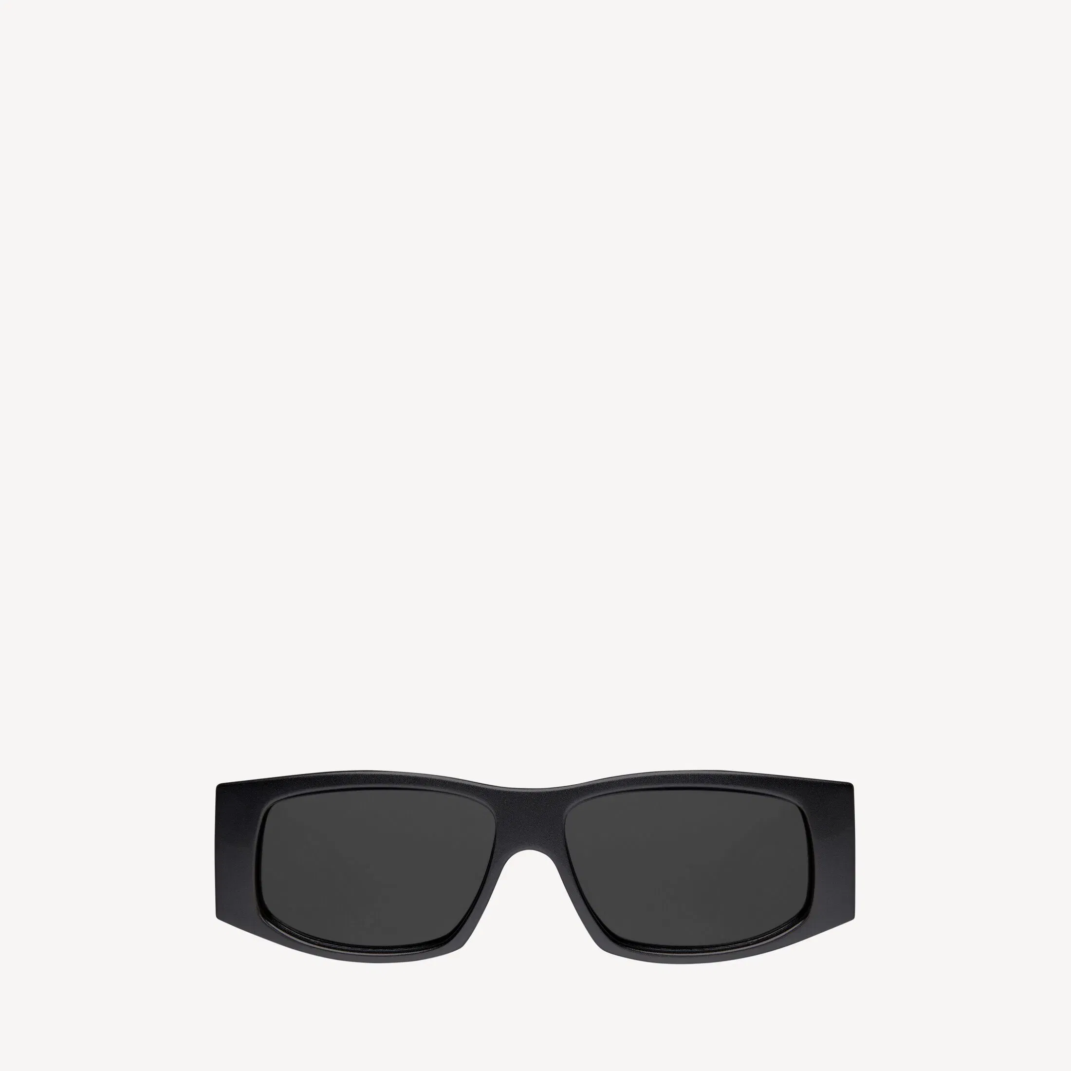 LED Frame Sunglasses in black nylon with black lenses