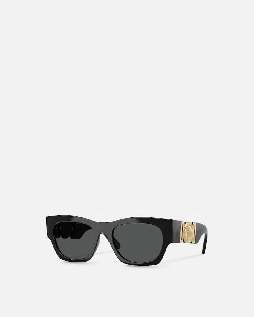 Medusa Biggie Sunglasses Black
