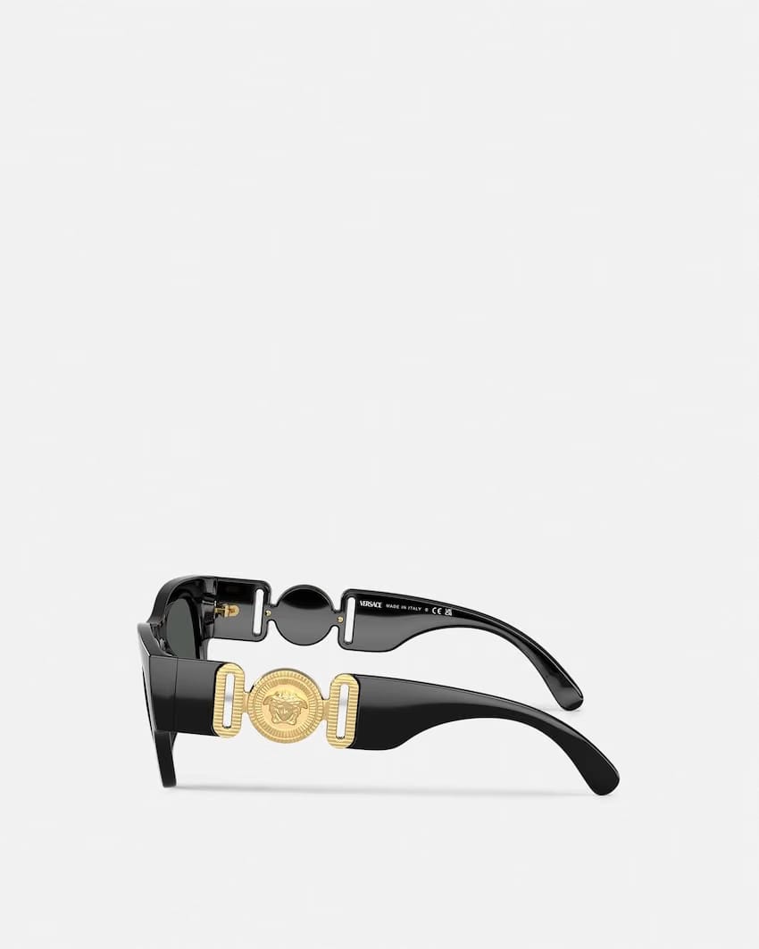 Medusa Biggie Sunglasses Black