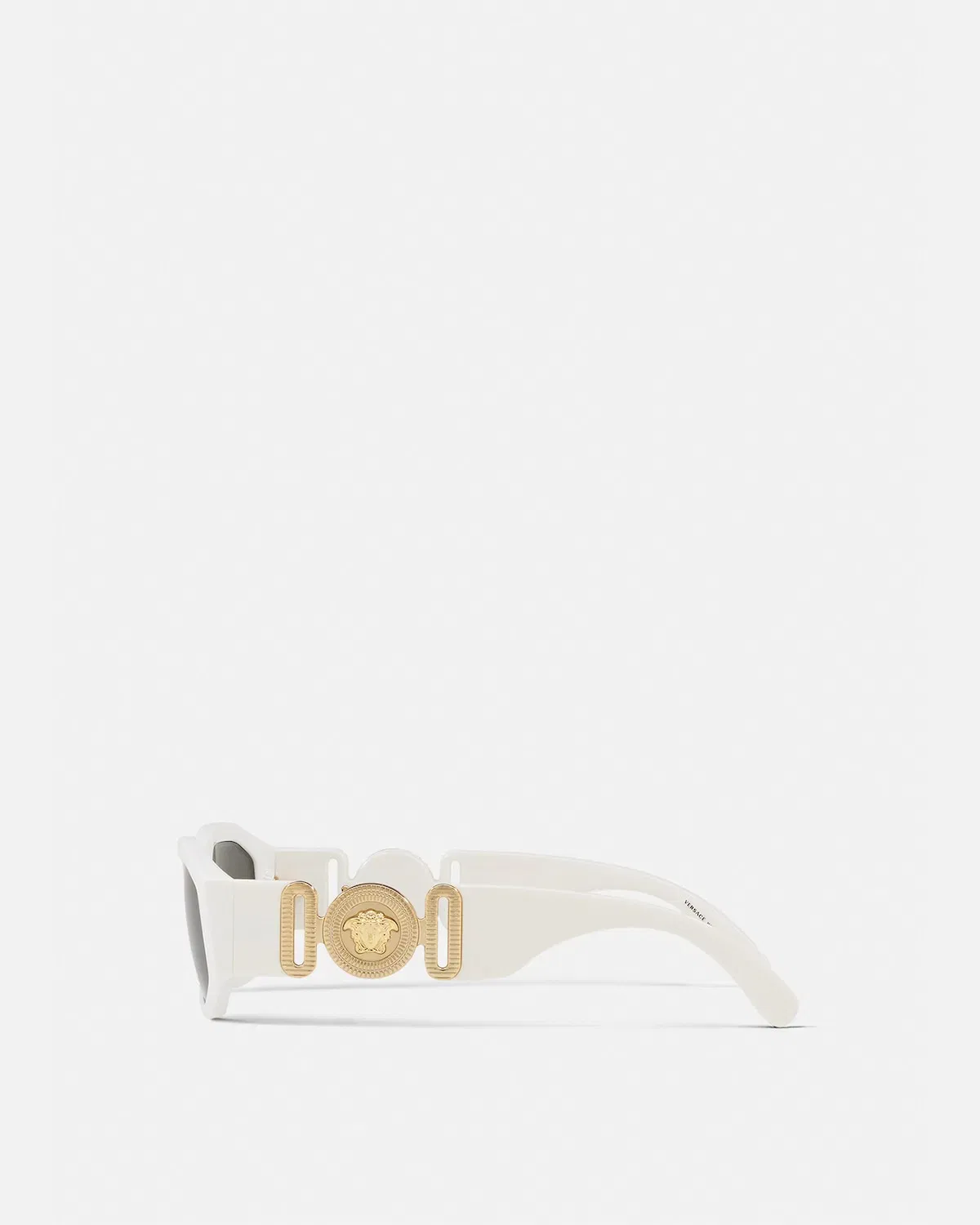 White Medusa Biggie Sunglasses white