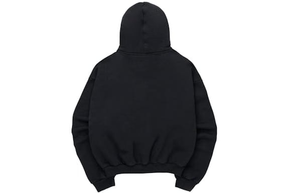 SKYLRK Cotton Hoodie Cave Black