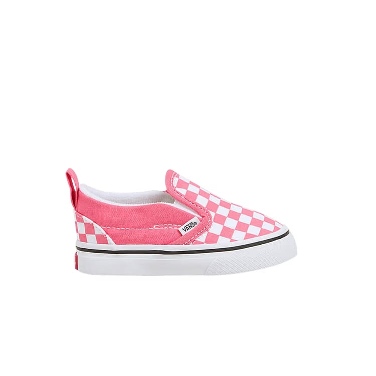 Slip-On V Toddler Checkerboard - Honeysuckle