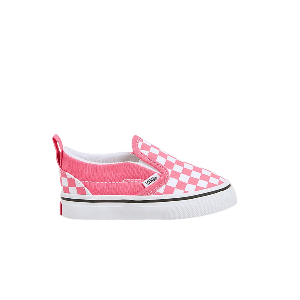 Slip-On V Toddler Checkerboard - Honeysuckle