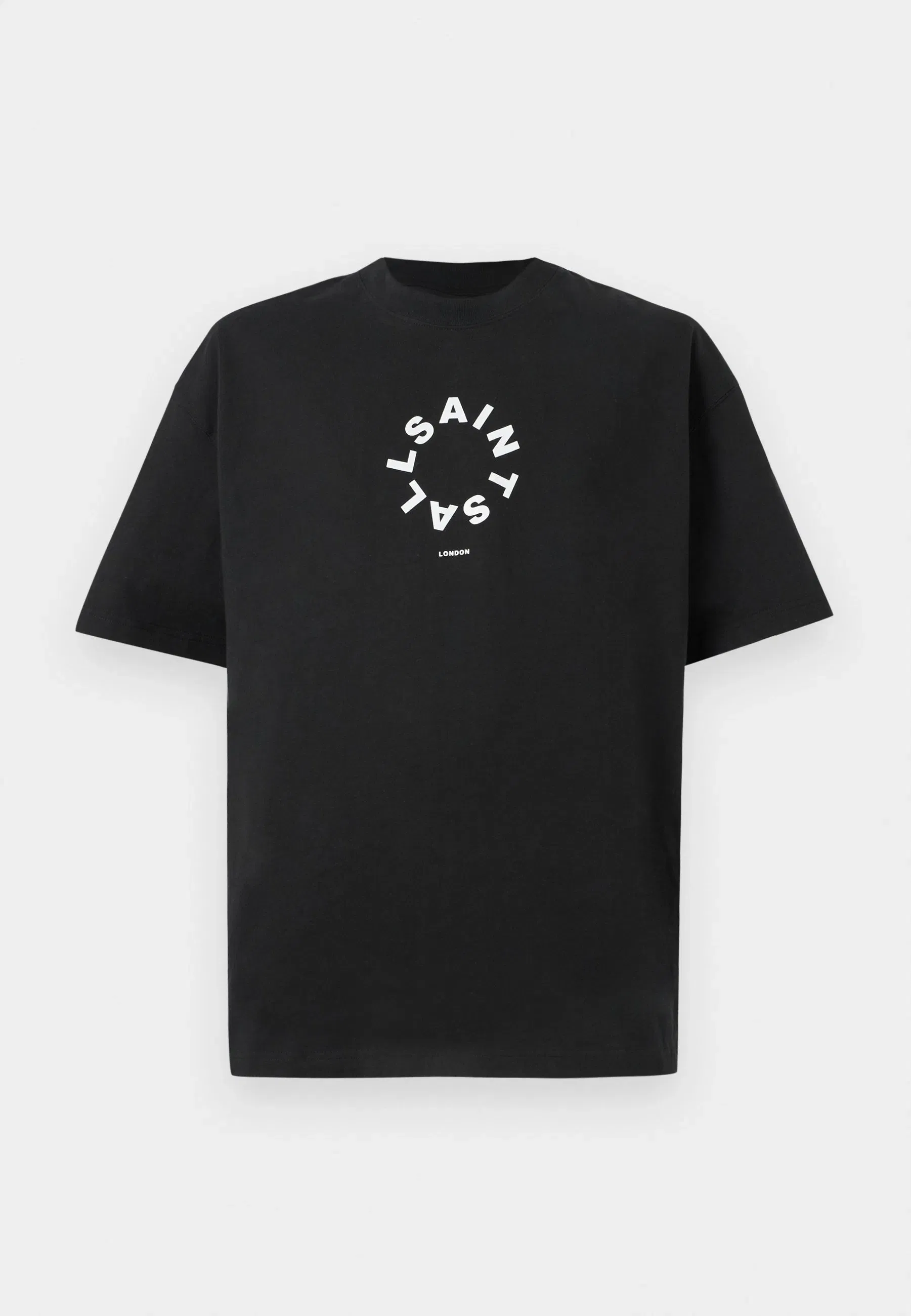 TIERRA CREW - Print T-Shirt - jet black
