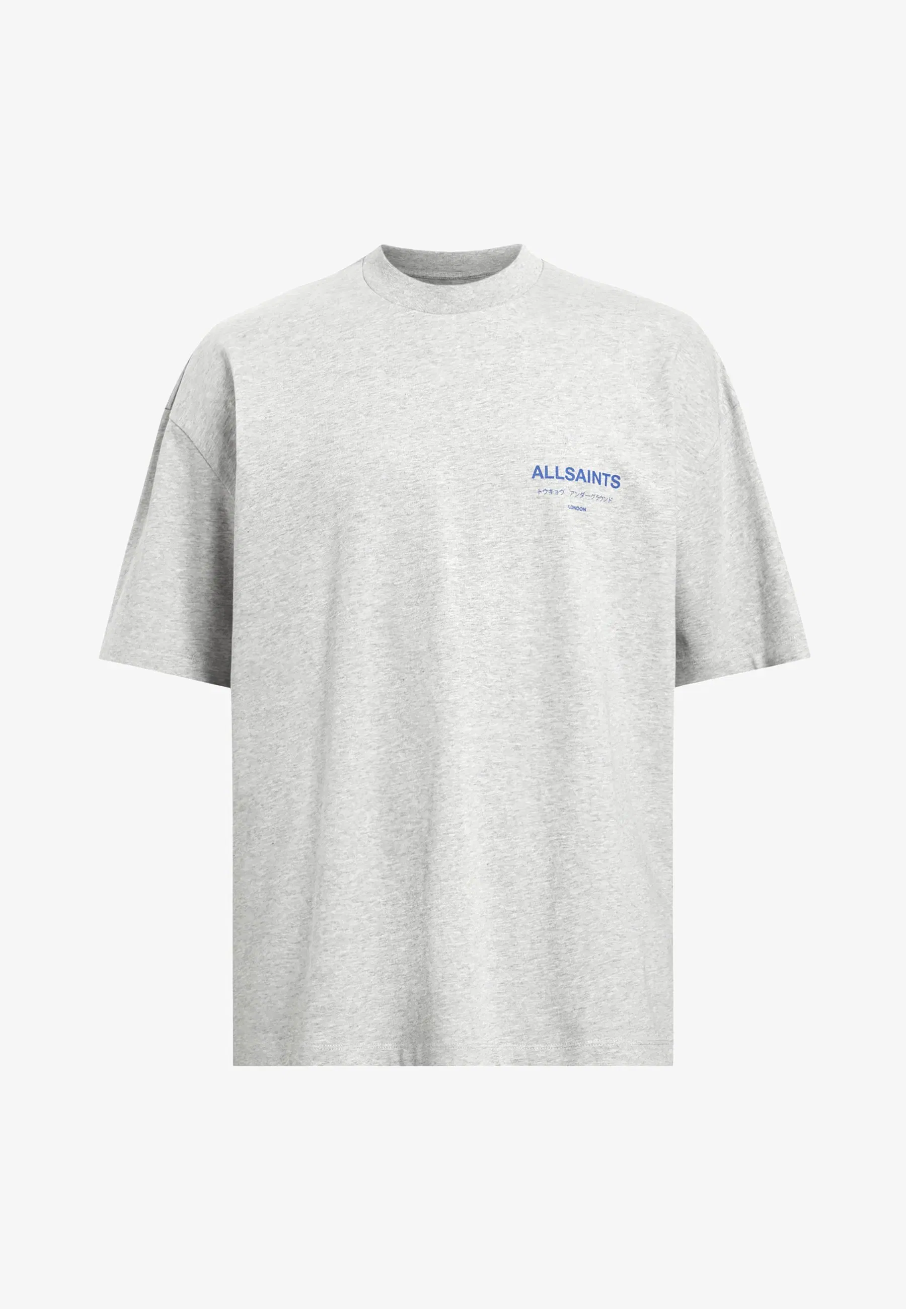 UNDERGROUND CREW - Print T-Shirt - grey marl