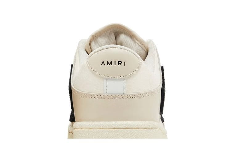 Amiri Wmns Skel Top Low 'Beige Black'