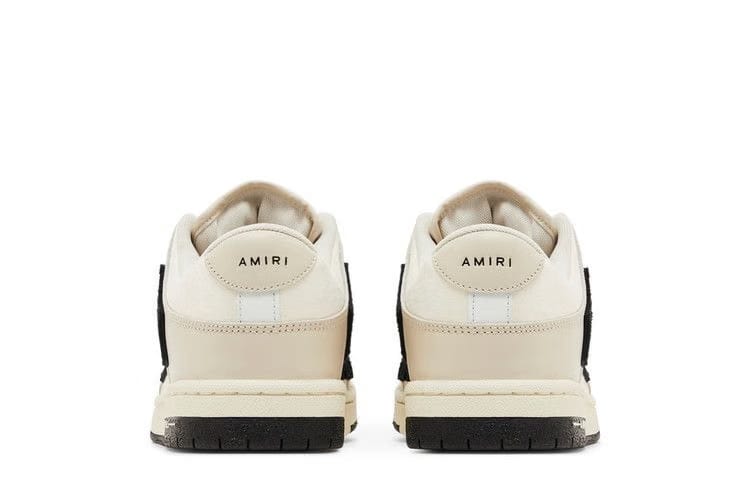 Amiri Wmns Skel Top Low 'Beige Black'