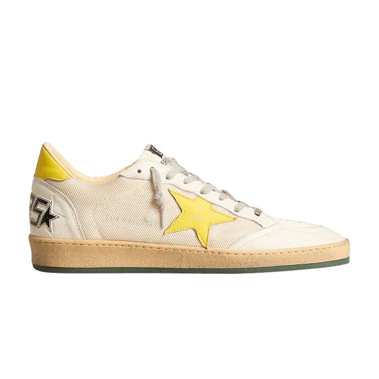Golden Goose Ball Star Off White Yellow