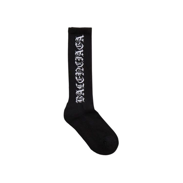 Balenciaga Gothic Tennis Socks Black/White
