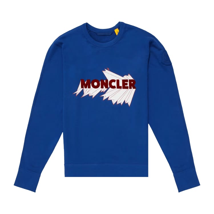 Moncler Genius Sweatshirt Bright Blue