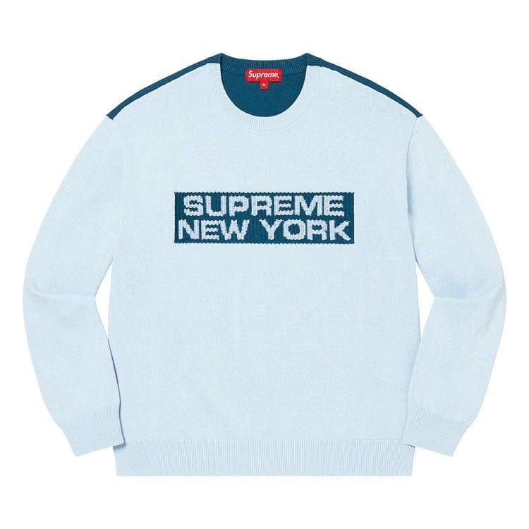 Supreme 2-Tone Sweater Black