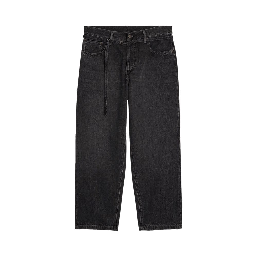 Acne Studios 1991 Toj Loose Fit Jeans Black