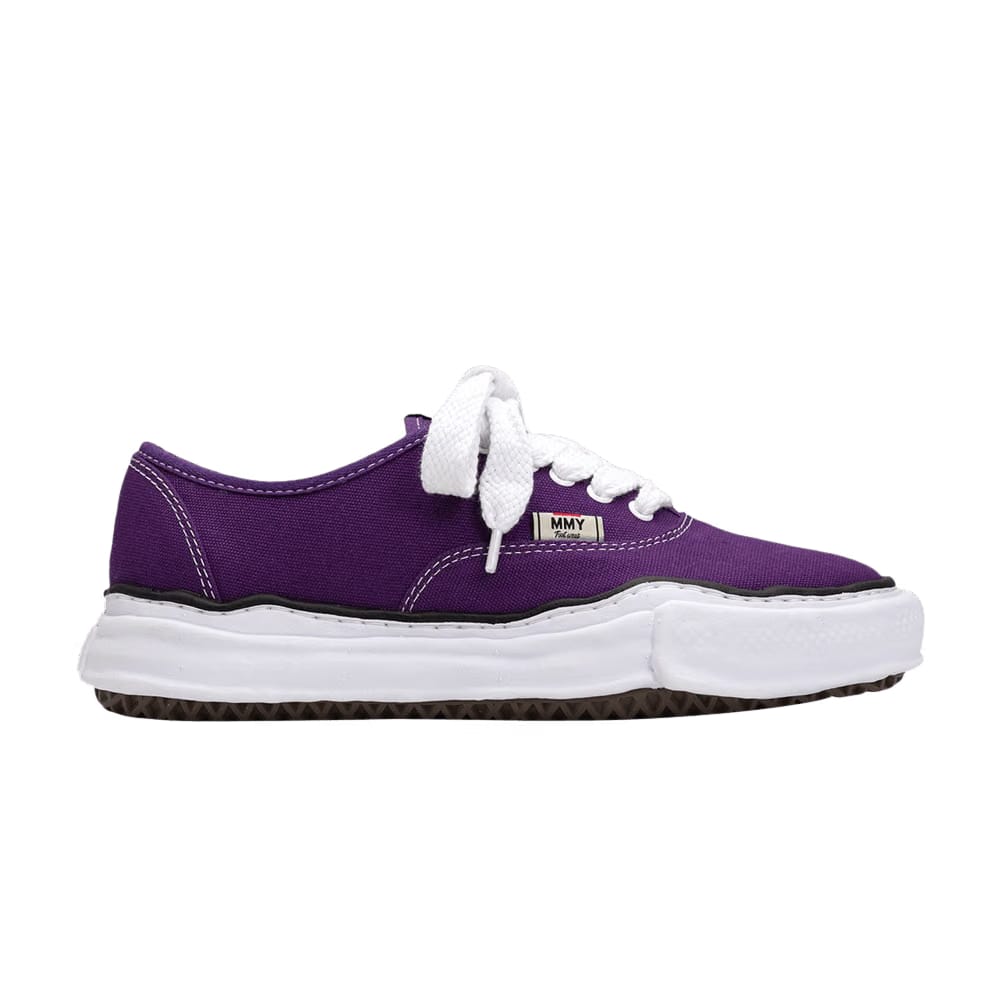 Maison Mihara Yasuhiro Baker OG Sole Canvas Low Purple