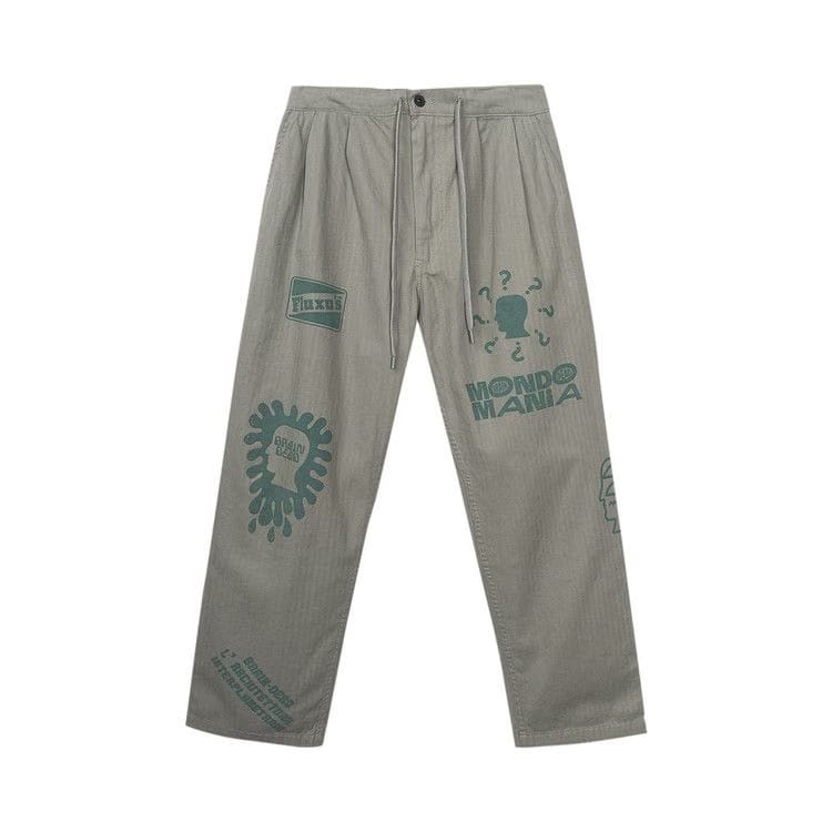 Brain Dead Printed Climber Pant Olive