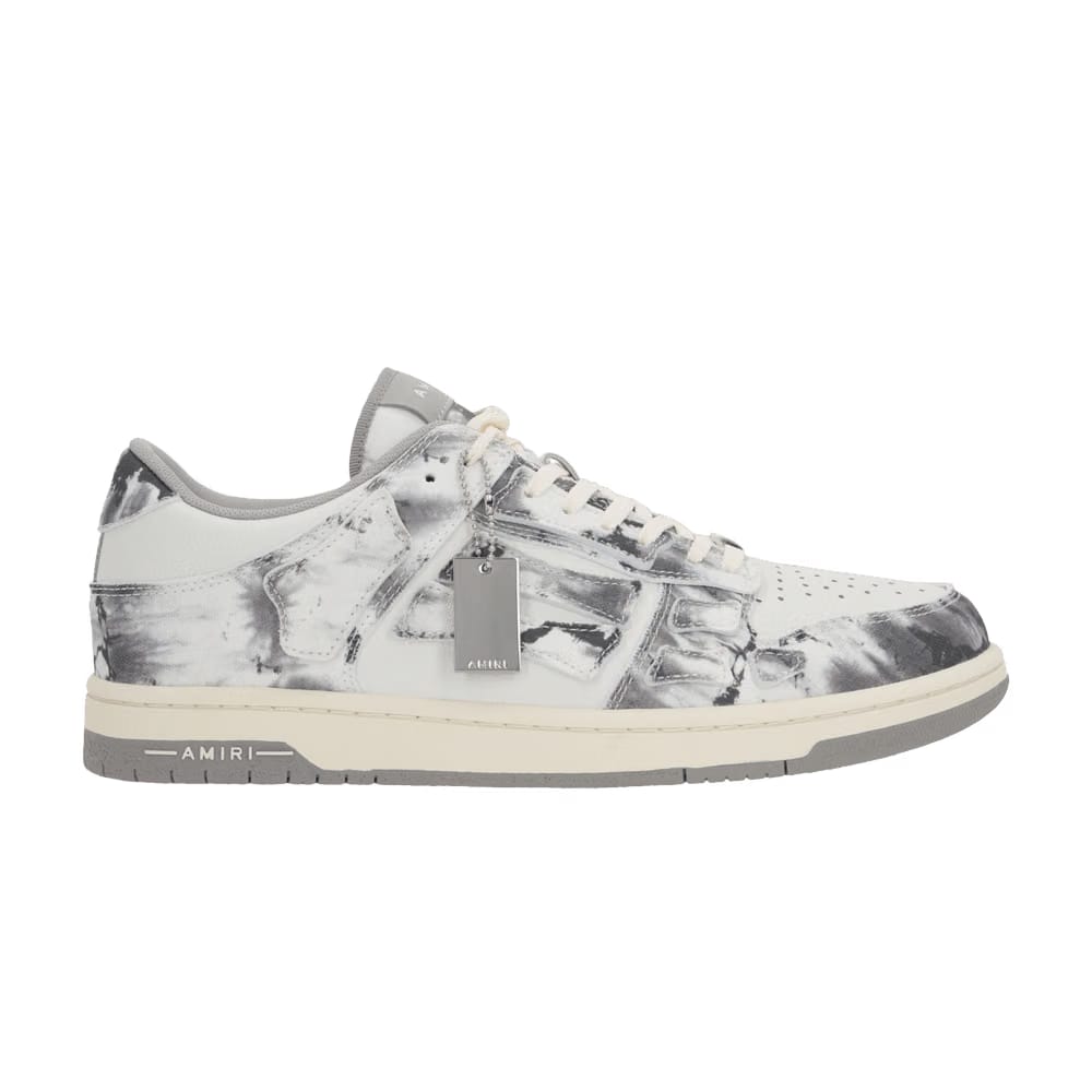 Amiri Skel Top Low Tie-Dye - Grey
