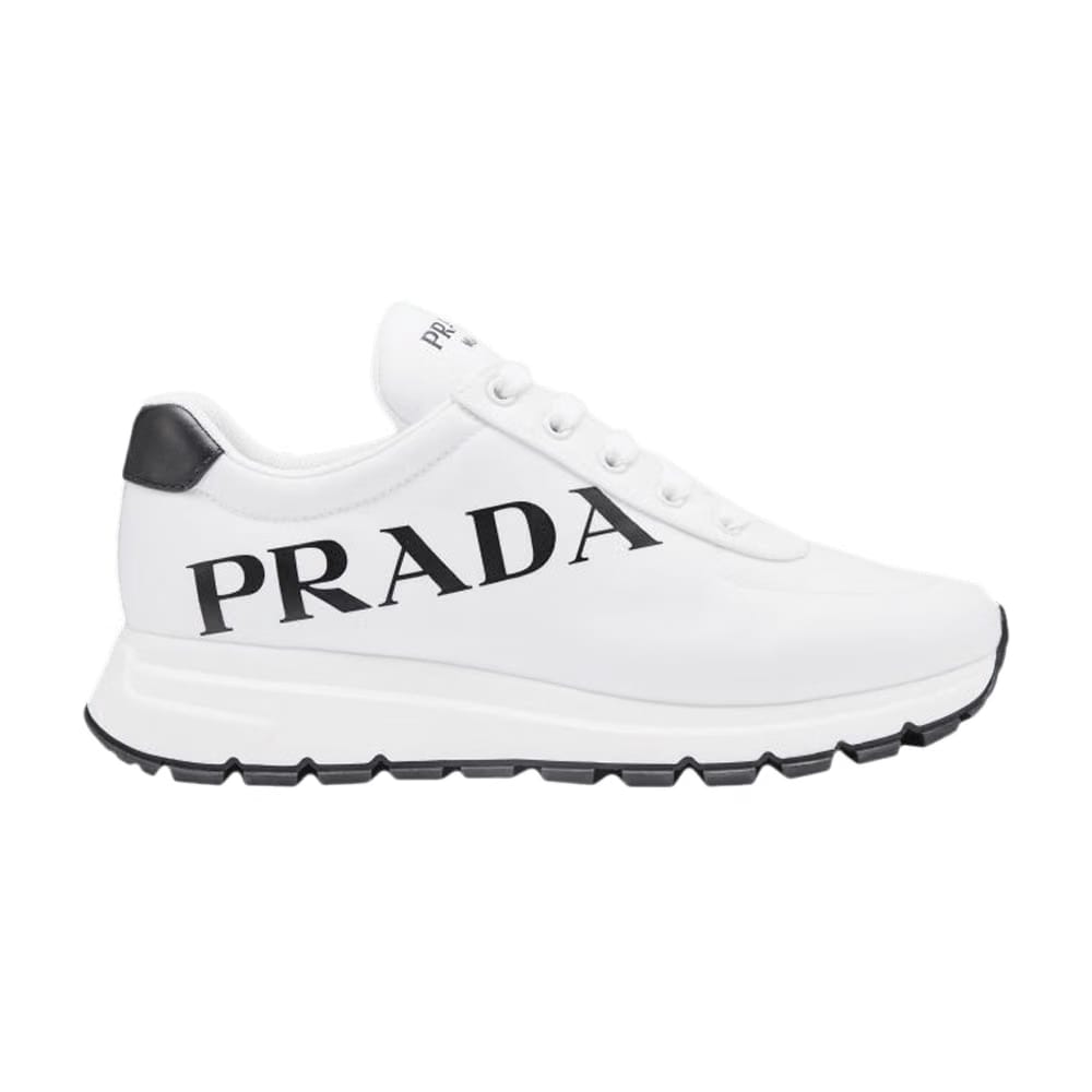 Prada Prax 01 Re-Nylon Logo Print - White