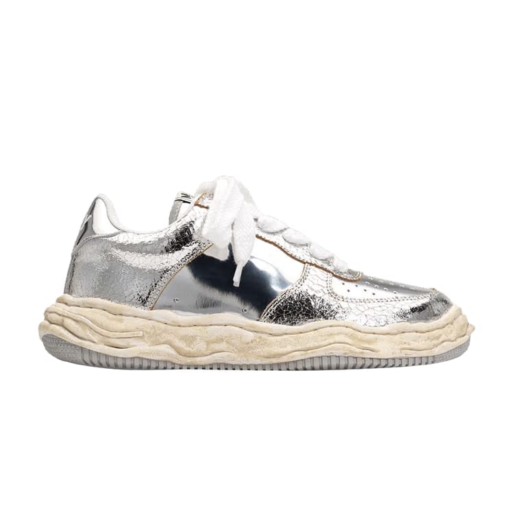 Maison Mihara Yasuhiro Wayne Low Cracking Leather - Silver