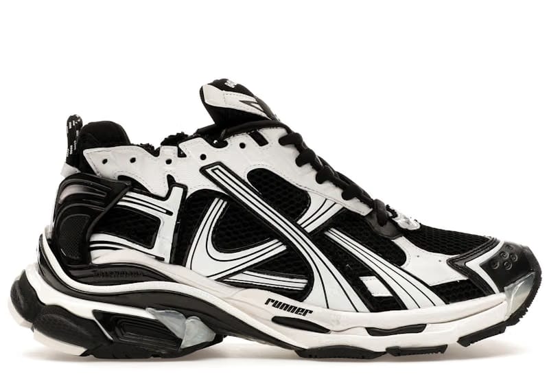 Balenciaga Runner Sneaker White Black