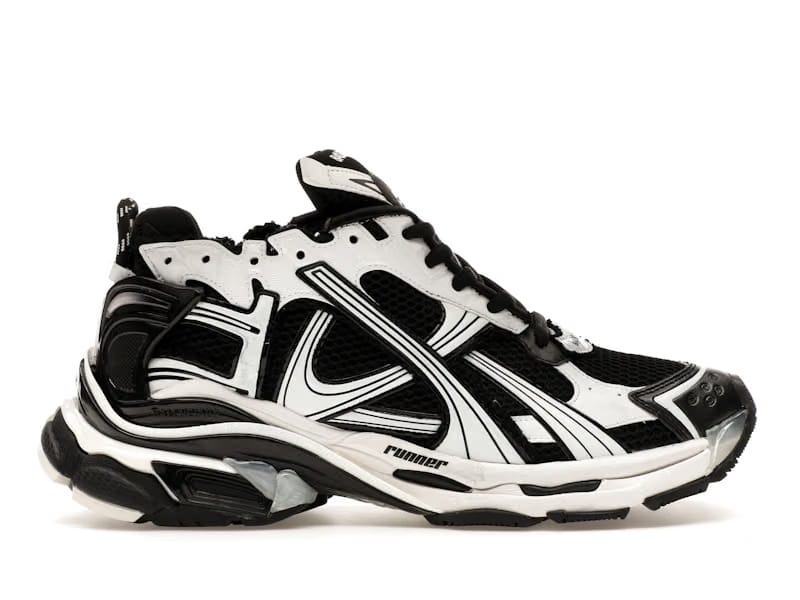 Balenciaga Runner Sneaker White Black