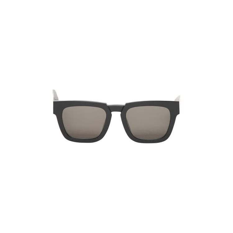 Mykita Square Sunglasses Raw Black/Sold Grey
