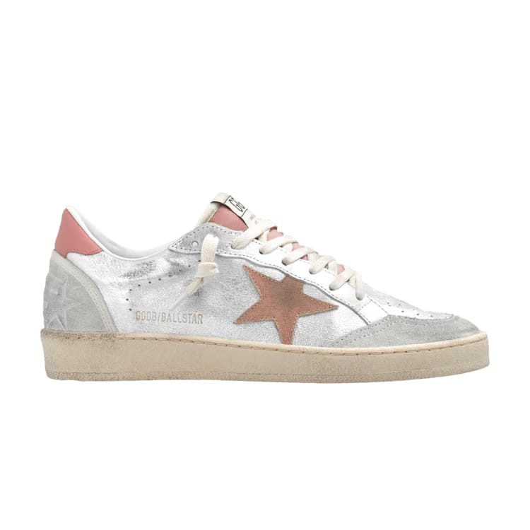Golden Goose Wmns Ball Star 'Silver Ash Rose Ice'