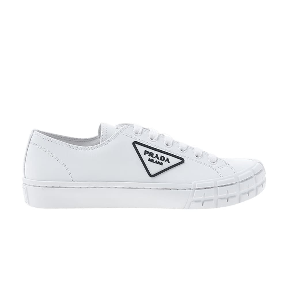 Prada Cassetta Wheel Low White