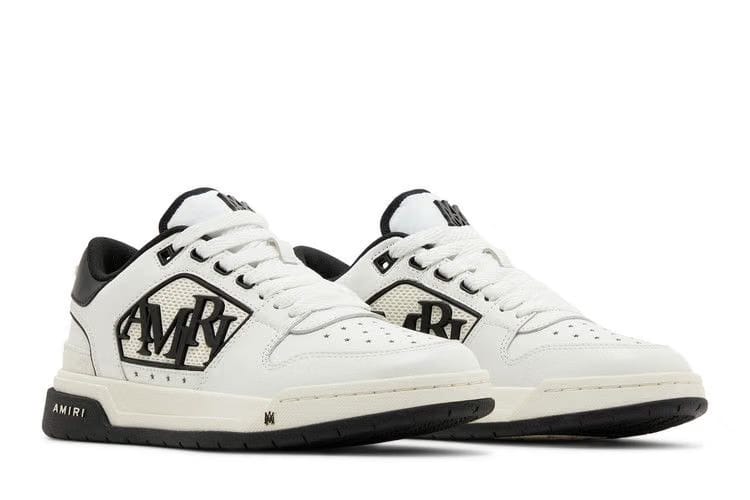 Amiri Wmns Classic Low 'Logo - White Black'