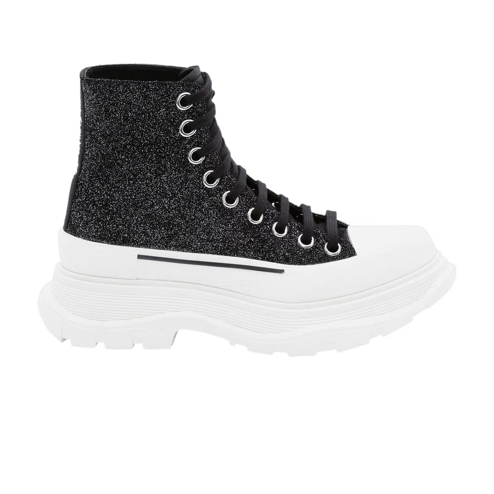 Alexander McQueen Wmns Tread Slick Boot 'Galaxy Black'