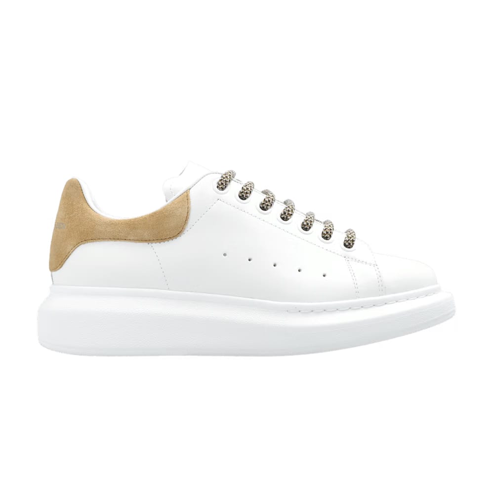 Alexander McQueen Wmns Oversized Sneaker 'White Camel'