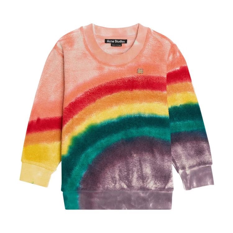 Acne Studios Kids Crewneck Sweater Pastel Pink
