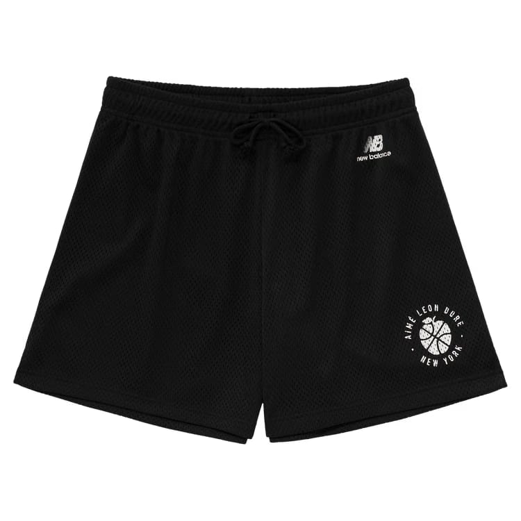 Aimé Leon Dore x New Balance SONNY NY Gym Shorts Black