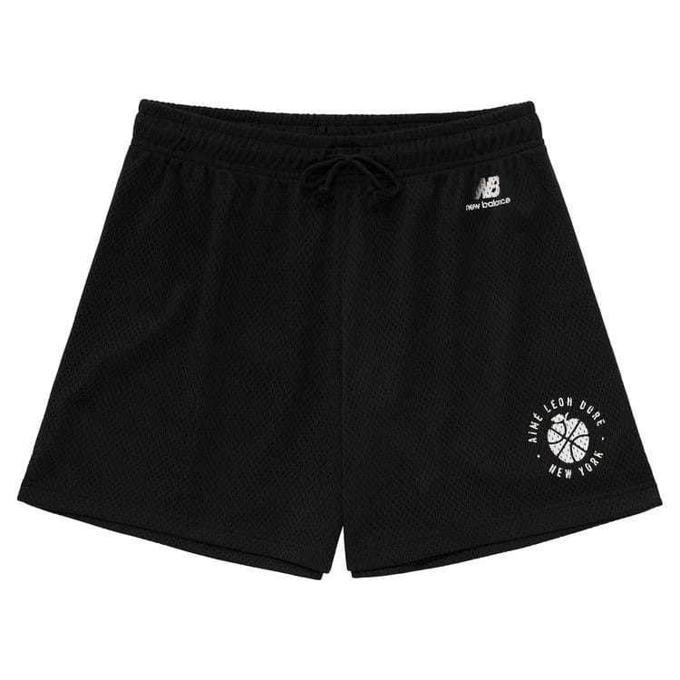 Aimé Leon Dore x New Balance SONNY NY Gym Shorts Black
