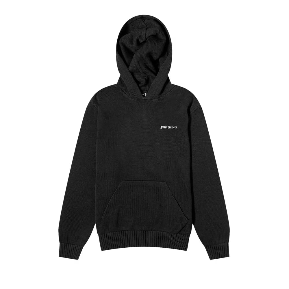 Palm Angels Classic Logo Hoodie Black/Off White