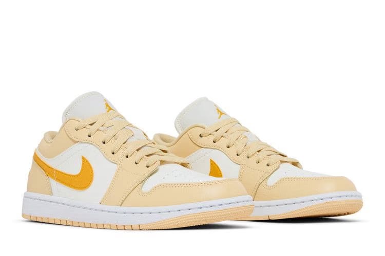 Air Jordan 1 Low Off White Yellow Ochre W