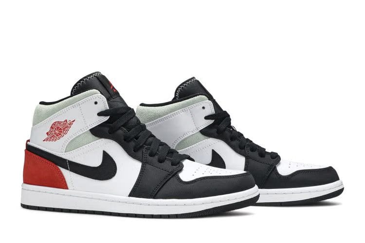 Jordan 1 Mid SE Black Red Spruce (GS)