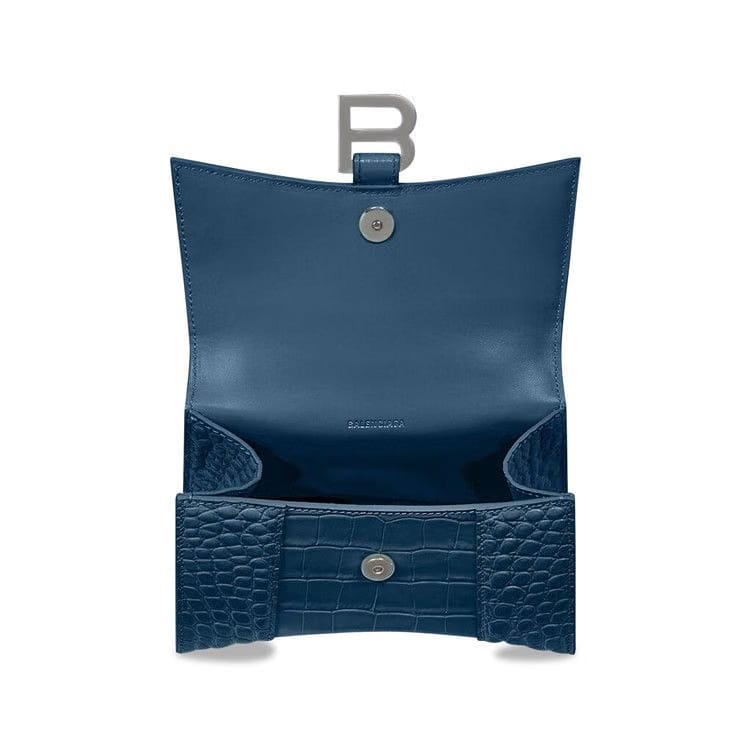 Balenciaga Shoulder Bag Dark Petrol Blue