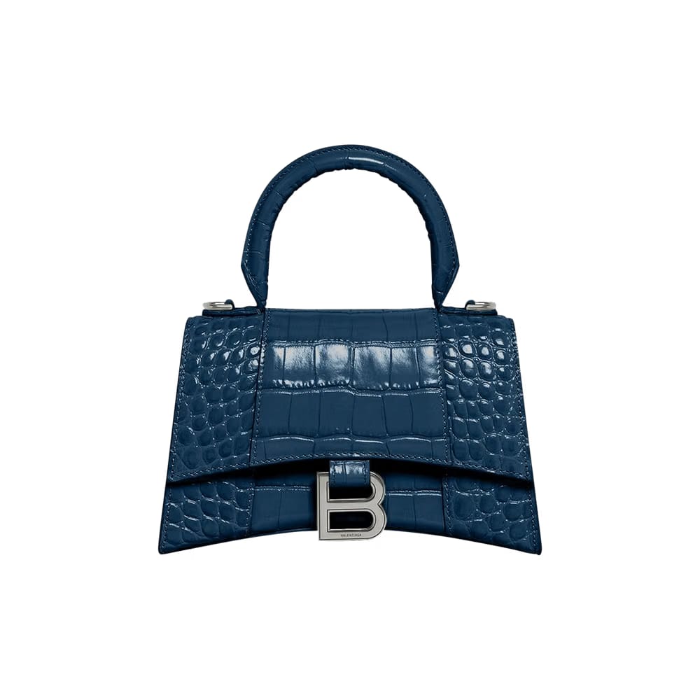 Balenciaga Shoulder Bag Dark Petrol Blue