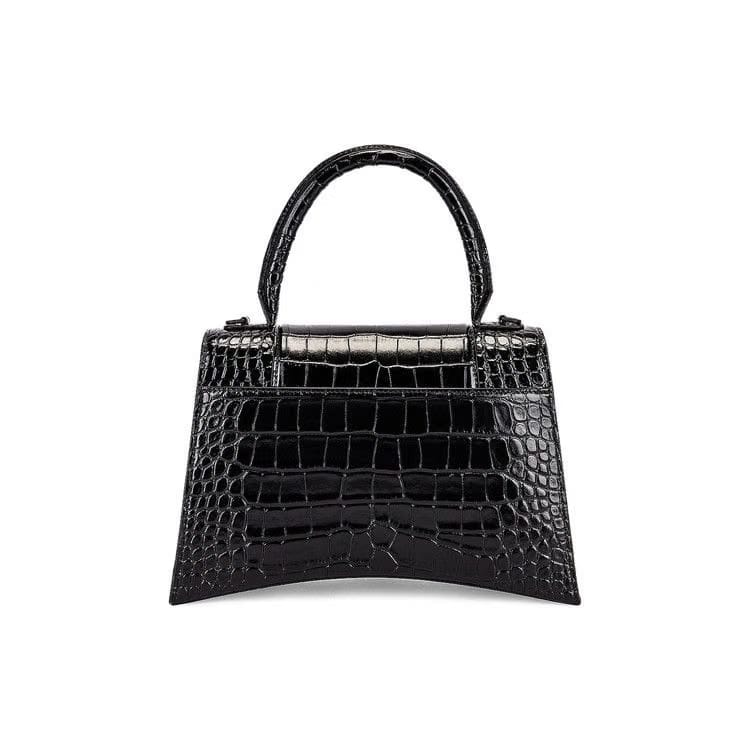 Balenciaga Hourglass Top Handle Black