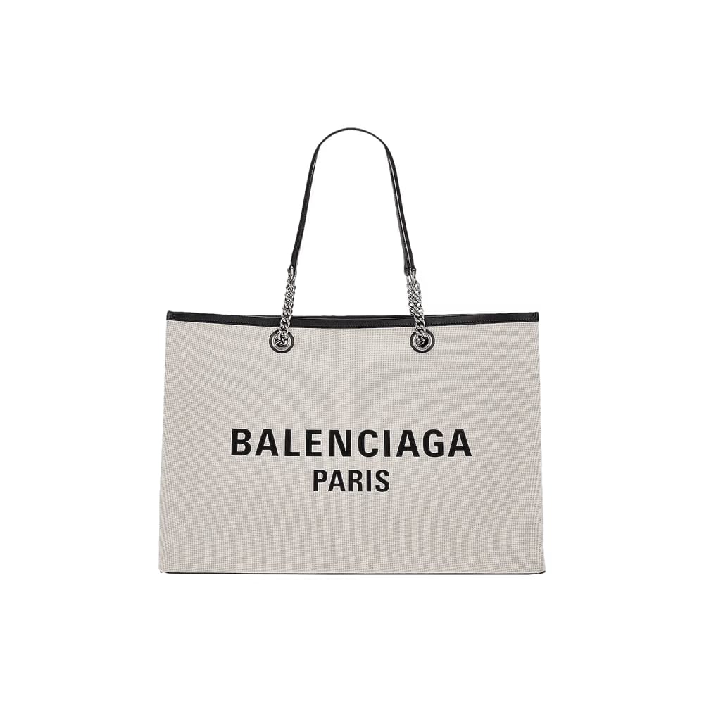 Balenciaga Duty Free Large Tote Bag Natural