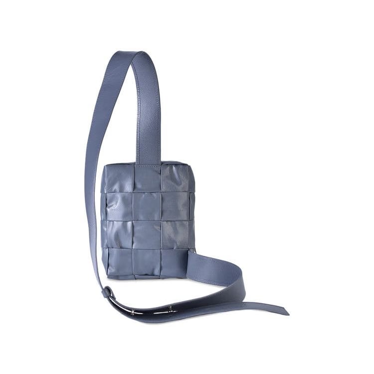 Bottega Veneta Mini Sling Cassette Thunder/Silver