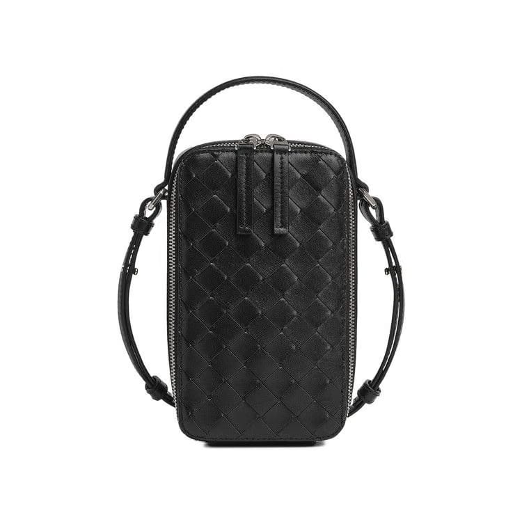 Bottega Veneta Phone Pouch Nocturnal/Silver