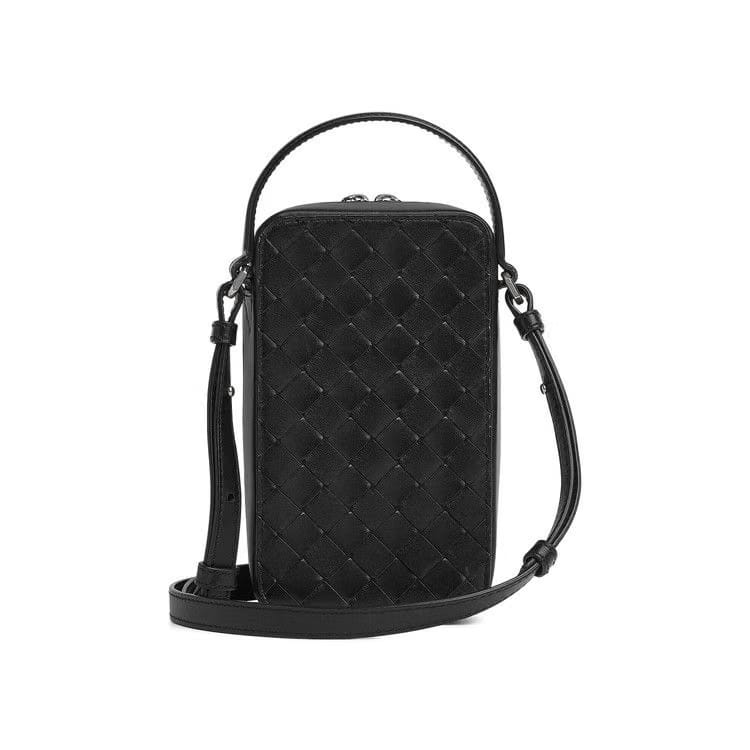 Bottega Veneta Phone Pouch Nocturnal/Silver