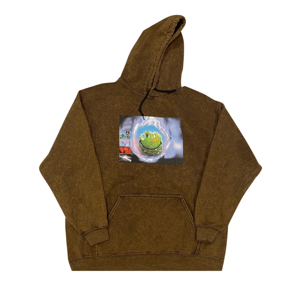 Cactus Jack by Travis Scott World Event Hoodie Brown