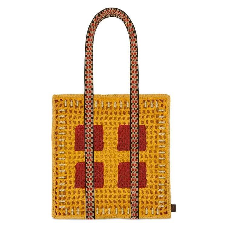 Cactus Jack by Travis Scott Crochet Tote Multicolor