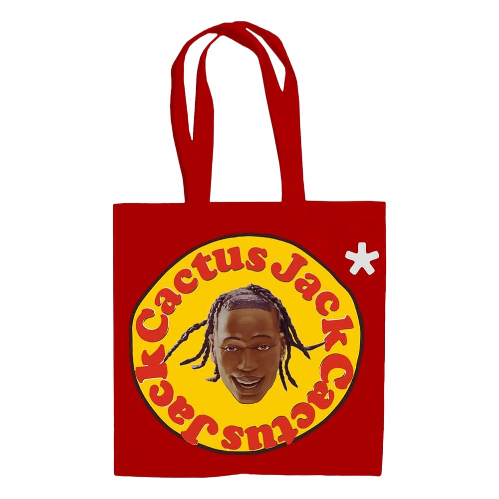 Cactus Jack by Travis Scott x Cactus Plant Flea Market 60 Seconds Tote Red