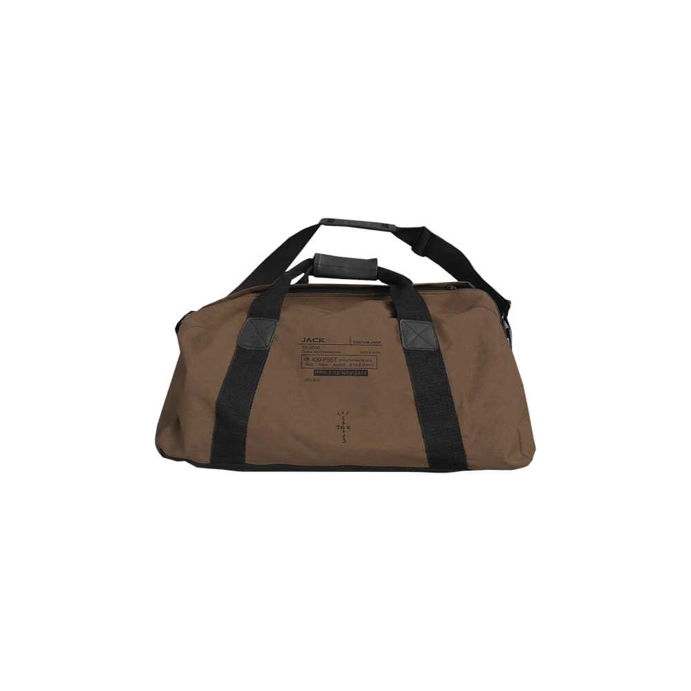 Cactus Jack by Travis Scott Travel Duffle Brown