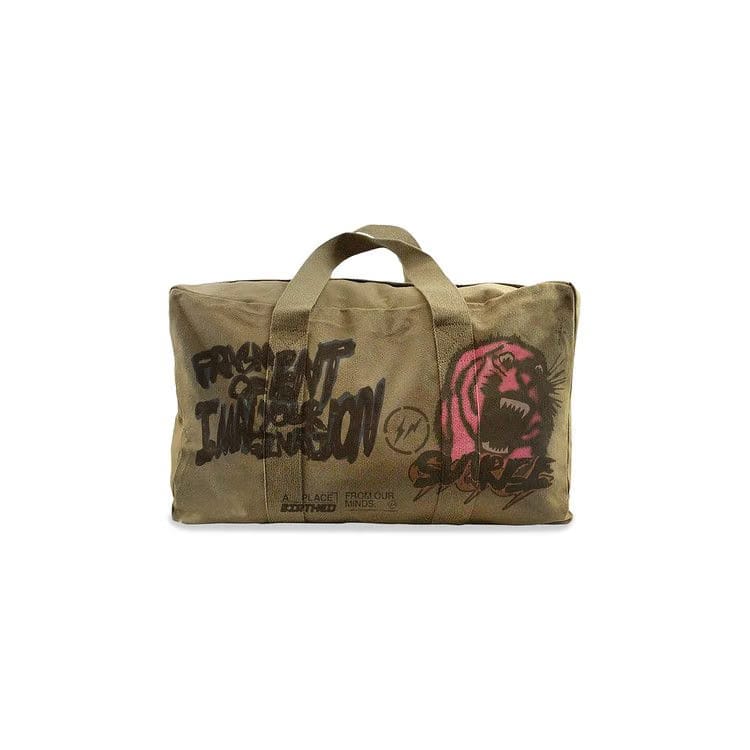 Cactus Jack by Travis Scott For Fragment Icons Duffle Olive