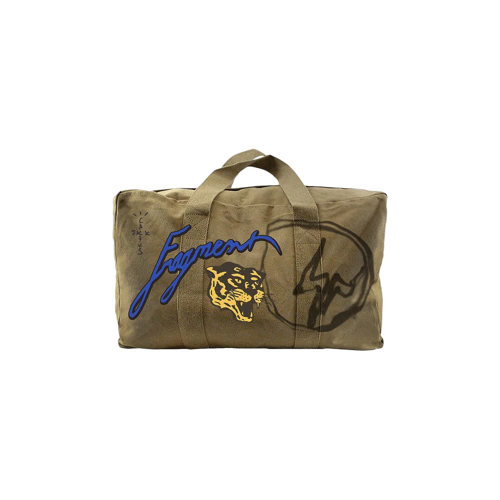 Cactus Jack by Travis Scott For Fragment Icons Duffle Olive