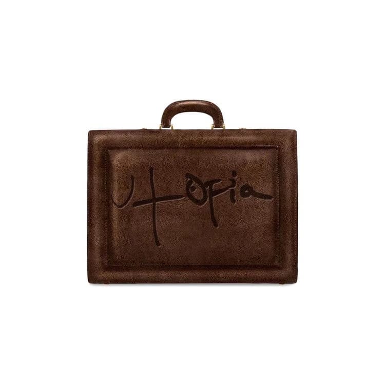 Cactus Jack by Travis Scott Utopia Briefcase Brown