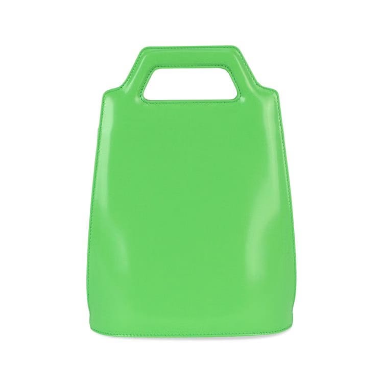Ferragamo Micro Wanda Patent Leather Shoulder Bag Green